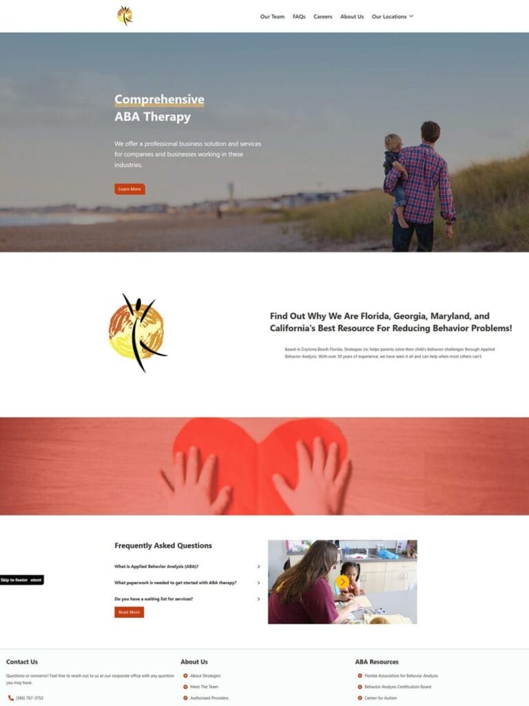 Strategies Inc website photo